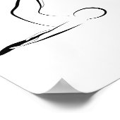 Pilates Pose Short Spine op Reformer Poster (Hoek)