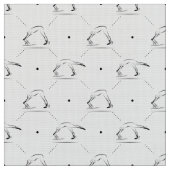 Pilates pose un tissu motif (Fermer)