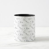 Pilates pose une tasse motif (Centre)