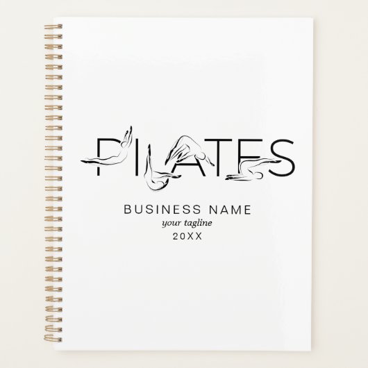 Pilates Poses in Pilates Word Planner (Voorkant)