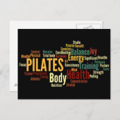 PILATES-postkaart Briefkaart (Voorkant / Achterkant)