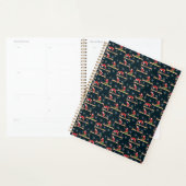 Pilates Reformer Santa Seamless Christmas Patterns (Devant avec enveloppe)