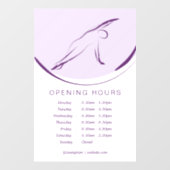 Pilates Side Bend Pose | Kleur Raamsticker (Vel)