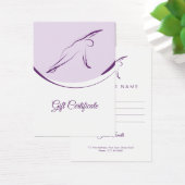 Pilates Side Bend Pose | Kleur Visitekaartje (Bureau)