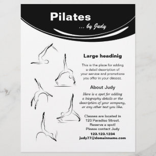 Pilates-studio Flyer