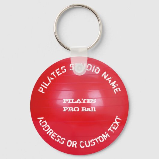 Pilates Studio Owner Pilates-docenten Sleutelhanger (Voorkant)