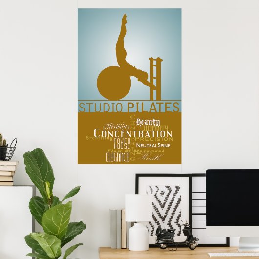 Pilates Studio - Poster (Bureau à domicile)