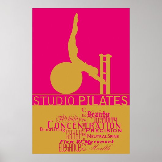 Pilates Studio - Poster (Devant)