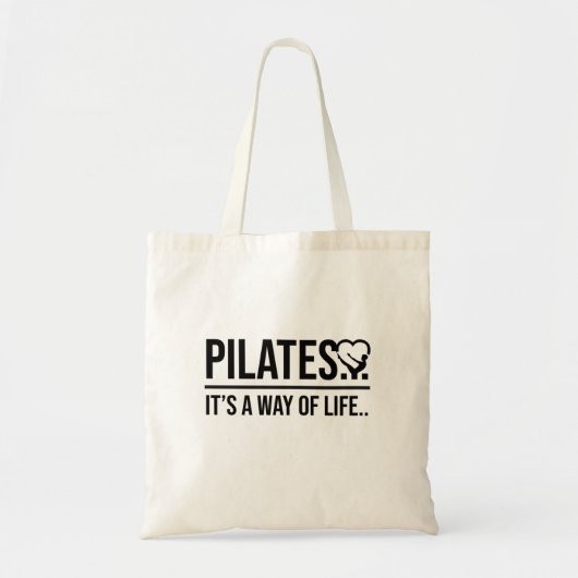 Pilates Tote Bag (Voorkant)