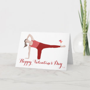 Pilates Valentijnskaart Kaart