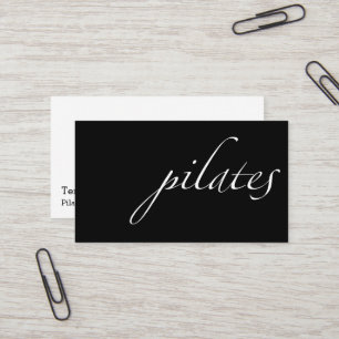 Pilates Visitekaartje