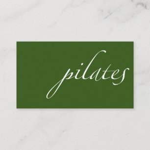 Pilates Visitekaartje