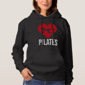 Pilates  Workout Physical Activity Pilates Teacher Hoodie (Voorkant)