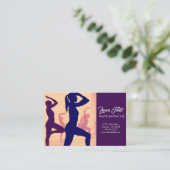 Pilateurs-instructeur Visitekaartje (Staand voorkant)