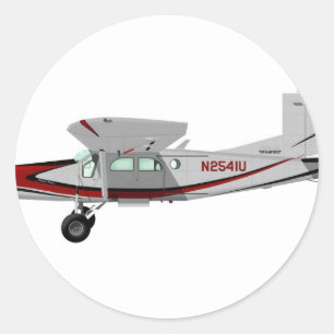 Pilatus PC-6 Turbo Porter Ronde Sticker