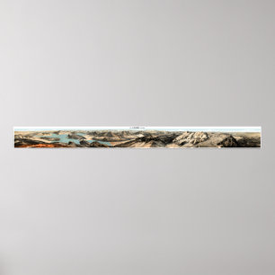 PILATUS Swiss Alps 360° Panorama Poster