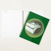 Pile d'argent en espèces dos verts (Devant avec enveloppe)