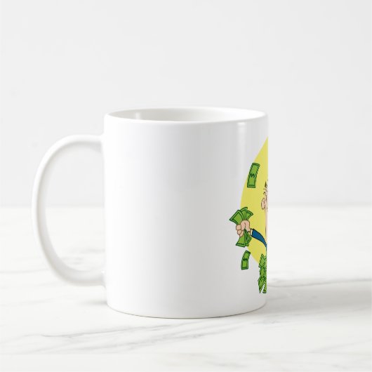 Pile d'argent Mug (Gauche)