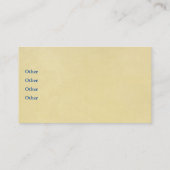 Pile de cartes de visite de poulets (Dos)