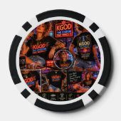 pile de jetons kgod radio diffusée par ej gold (Verso)