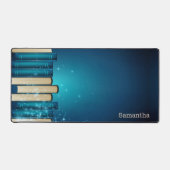 Pile de livres Design Desk Mat (Recto)