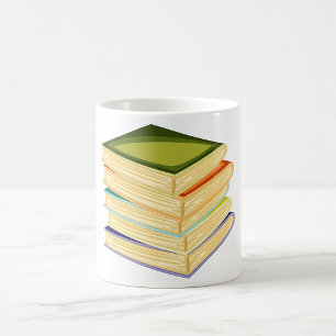 Pile De Livres Scolaires Mug