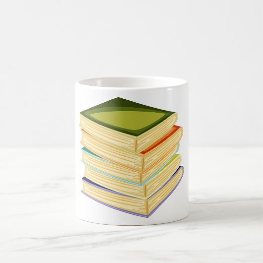 Pile De Livres Scolaires Mug