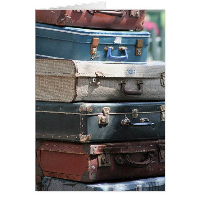 Pile de valises Vintages (Devant)