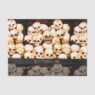 Pile-o-Skulls (oud) Tissuepapier