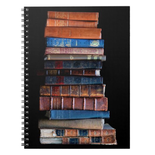 Pile vintage d'anciens livres (Devant)