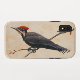 Pileated Woodpecker die op de Tak van de Boom word iPhone XR Hoesje
