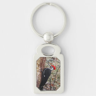 Pileated Woodpecker Sleutelhanger