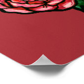 Pileated Woodpecker Vogelkunst Poster (Hoek)