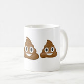 Piles de tasse d'emoji de dunette (Devant droit)
