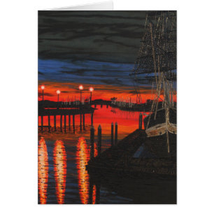 Pilgrim bij zonsopgang