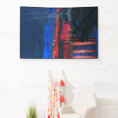 Pilgrim bij zonsopgang spandoek (Insitu)