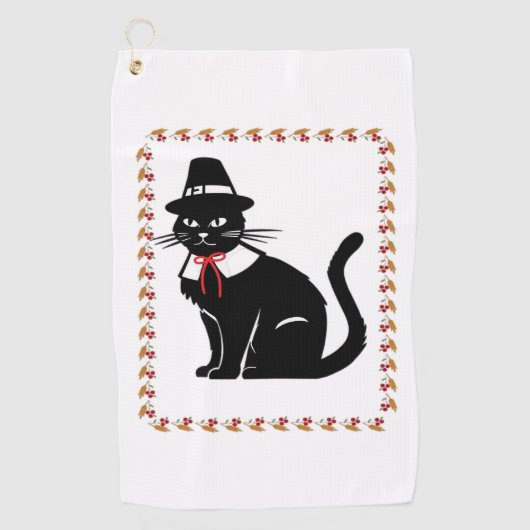Pilgrim Cat Oversized T-shirt Golfhanddoek (Voorkant)