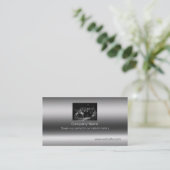 Pilgrim Compact Signing on metallic effect Visitekaartje (Staand voorkant)