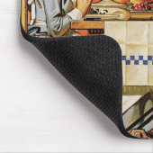 Pilgrim Familie. kunstgeschenk Muismat (Hoek)