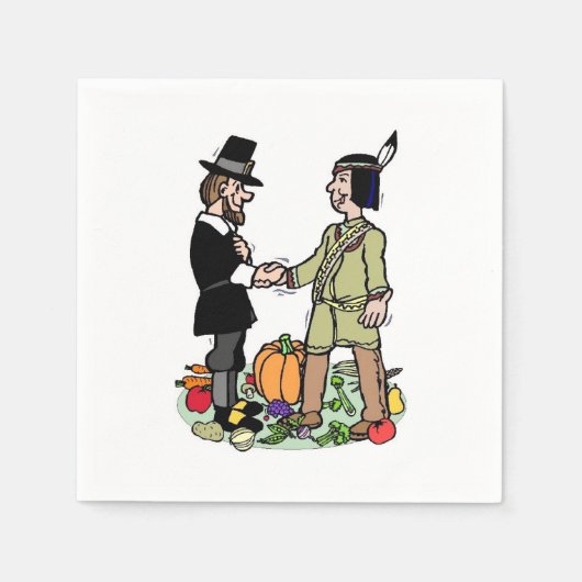 Pilgrim Indian Cooperation Servet (Voorkant)