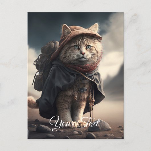 Pilgrim kat. briefkaart (Voorkant)