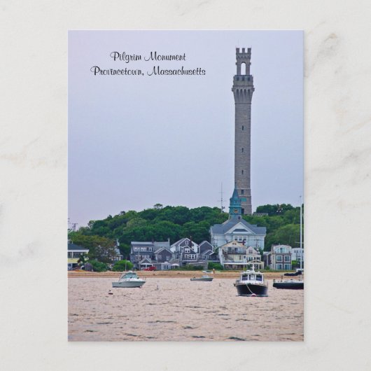 Pilgrim Monument Provincetown MA Briefkaart (Voorkant)