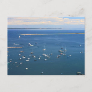 Pilgrim Monument Uitzicht aan Truro Briefkaart