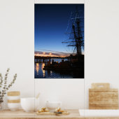 Pilgrim op dagfoto poster (Keuken)