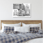Pilgrim Relics Canvas Afdruk (Insitu (Slaapkamer))