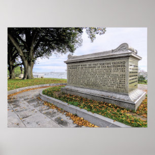 Pilgrim sarcofaag Cole's Hill print