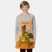 Pilgrim Scooby-Doo met Turkije Schort (Gedragen)