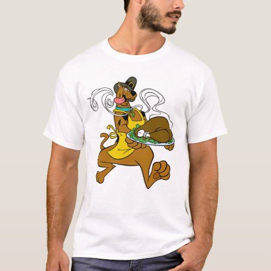 Pilgrim Scooby-Doo met Turkije T-shirt (Voorkant)