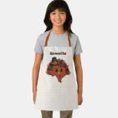 Pilgrim Texas Turkey All-Over Print Apron Schort (Insitu)