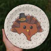Pilgrim Texas Turkey Papieren Bordje